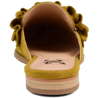 KESSIE Womens Embellished Man Made Loafer Mule