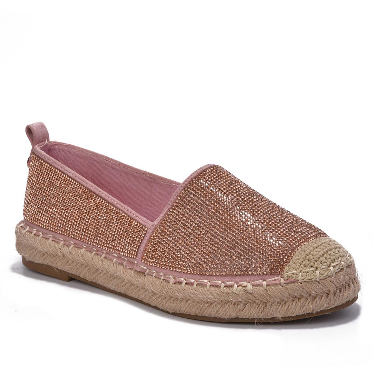Womens Flat Bling Espadrilles