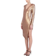Parker Womens Sequined Short Cocktail and Party Dress