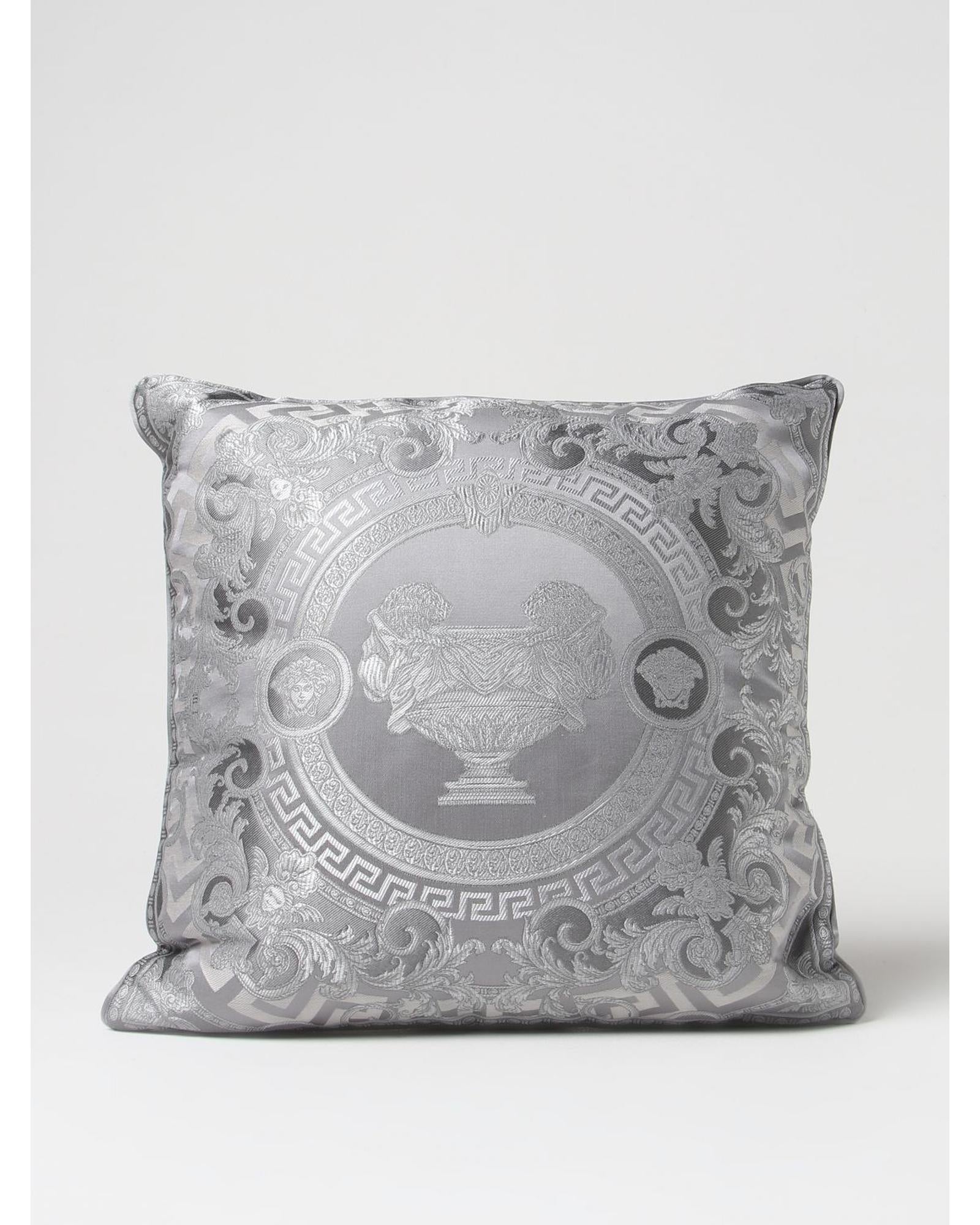 Versace Home Decorative Pillow Classic Baroque Design Home Grey Cushions