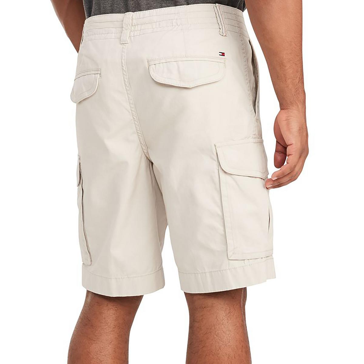 Mens Pocket Denim Cargo Shorts