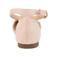 Lana Womens Faux Suede D'Orsay Ankle Strap