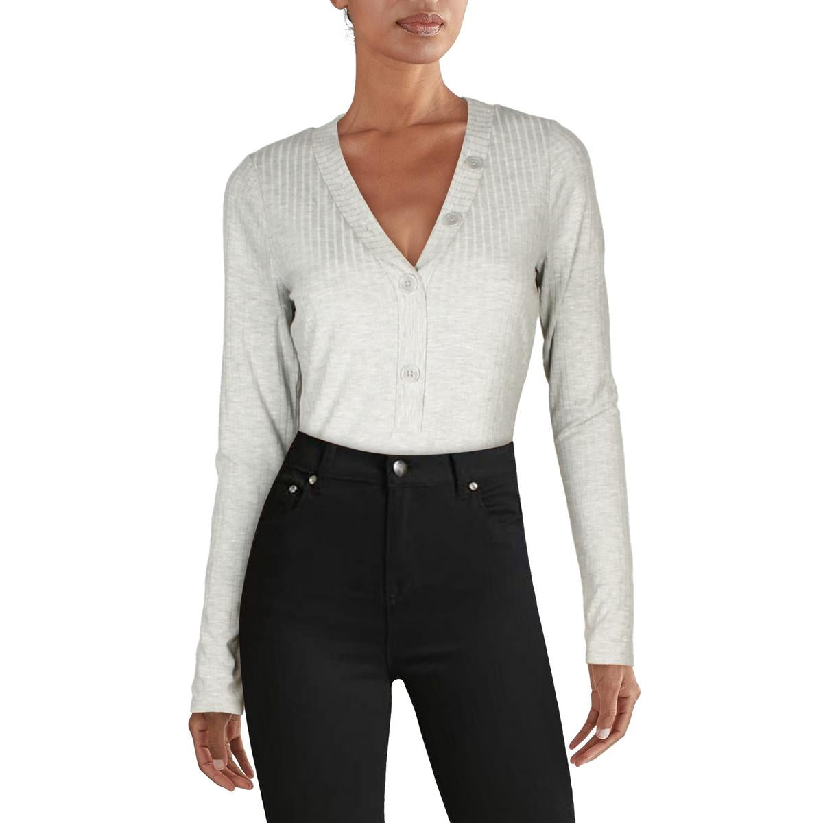Womens Thong Long Sleeves Bodysuit