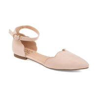 Lana Womens Faux Suede D'Orsay Ankle Strap 7 Medium Nude