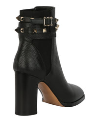 Valentino Valentino Womens Beatle Rockstud Chelsea Boots