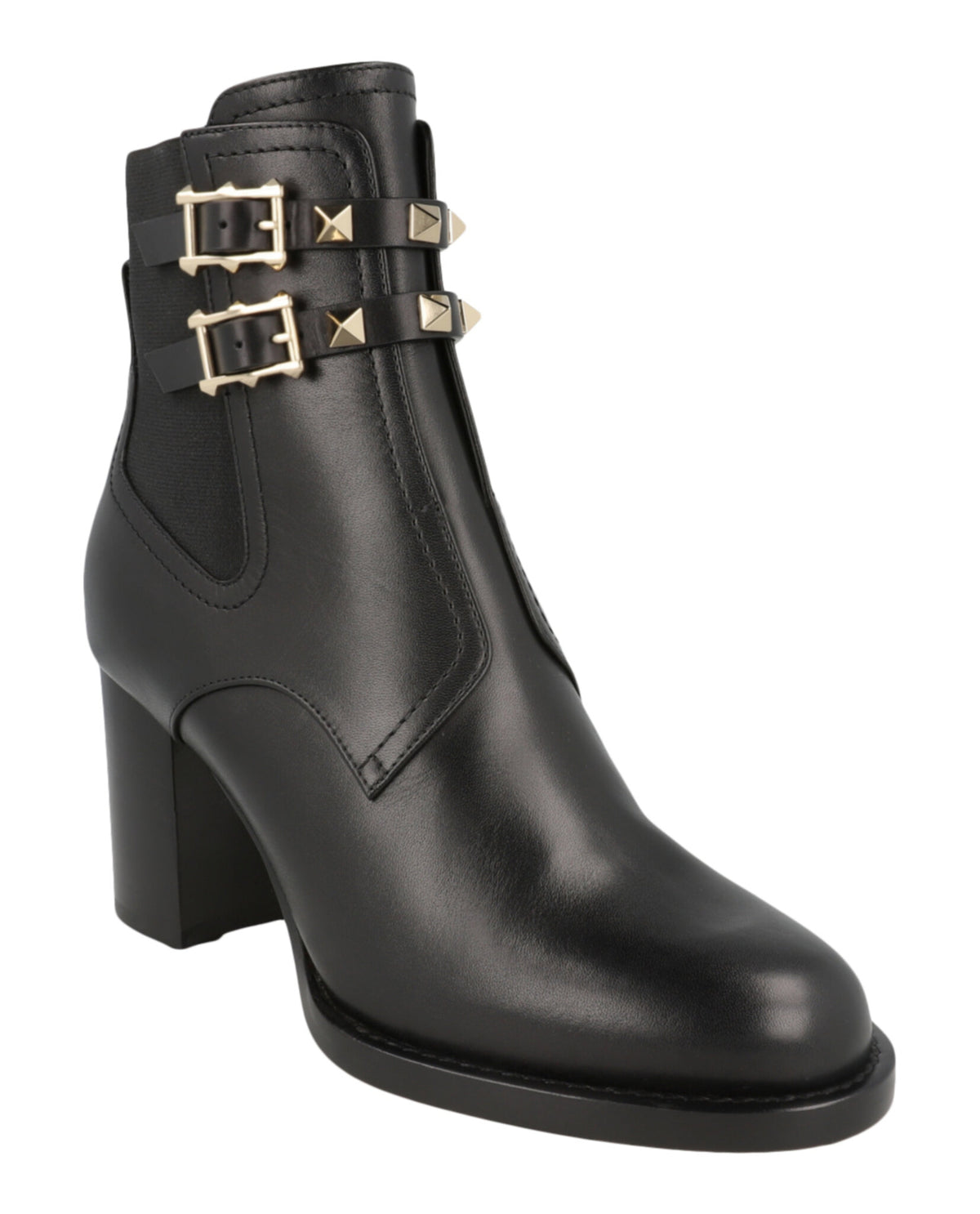 Valentino Valentino Womens Beatle Rockstud Chelsea Boots