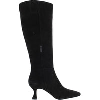 Leigh Womens Zipper Square Toe Knee-High Boots