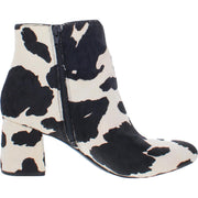 Farren 2 Womens Cow Hair Animal Print Ankle Boots