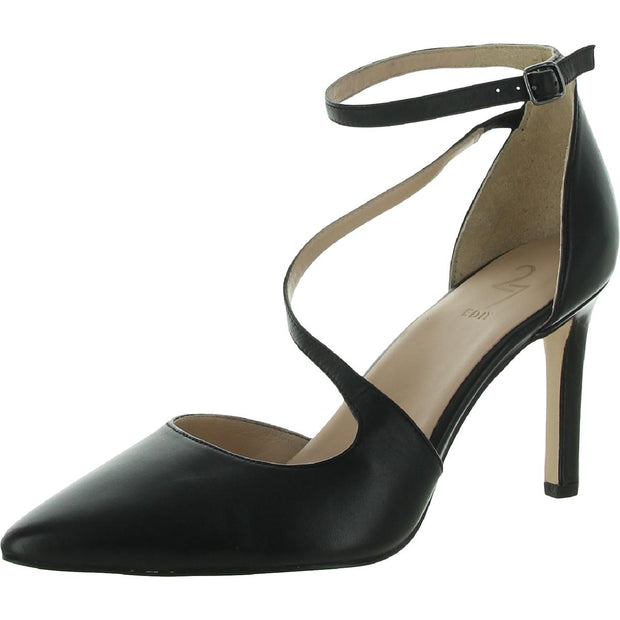 Abilyn Womens Comfort Insole Pointed Toe Ankle Strap