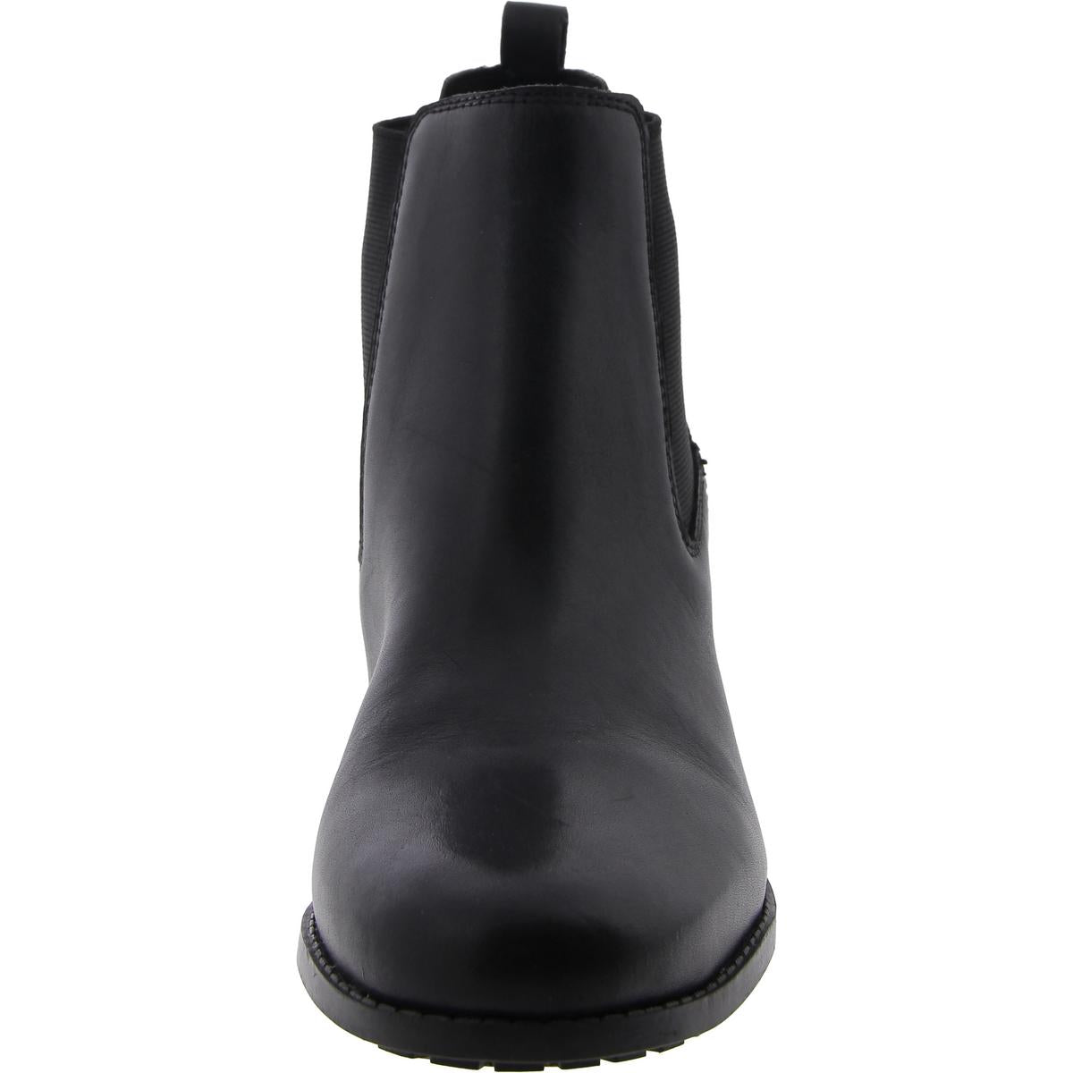 Bhfo Womens Block Heel Round Toe Mid-Calf Boots
