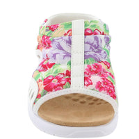 Traciee 2 Womens Padded Insole Manmade Slide Sandals