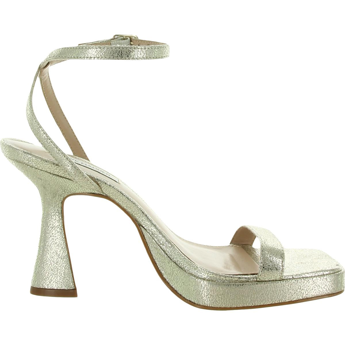 Nicky Womens Strappy Open Toe Pumps