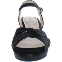 Lucky Womens Knot-Front Slingback Sandals