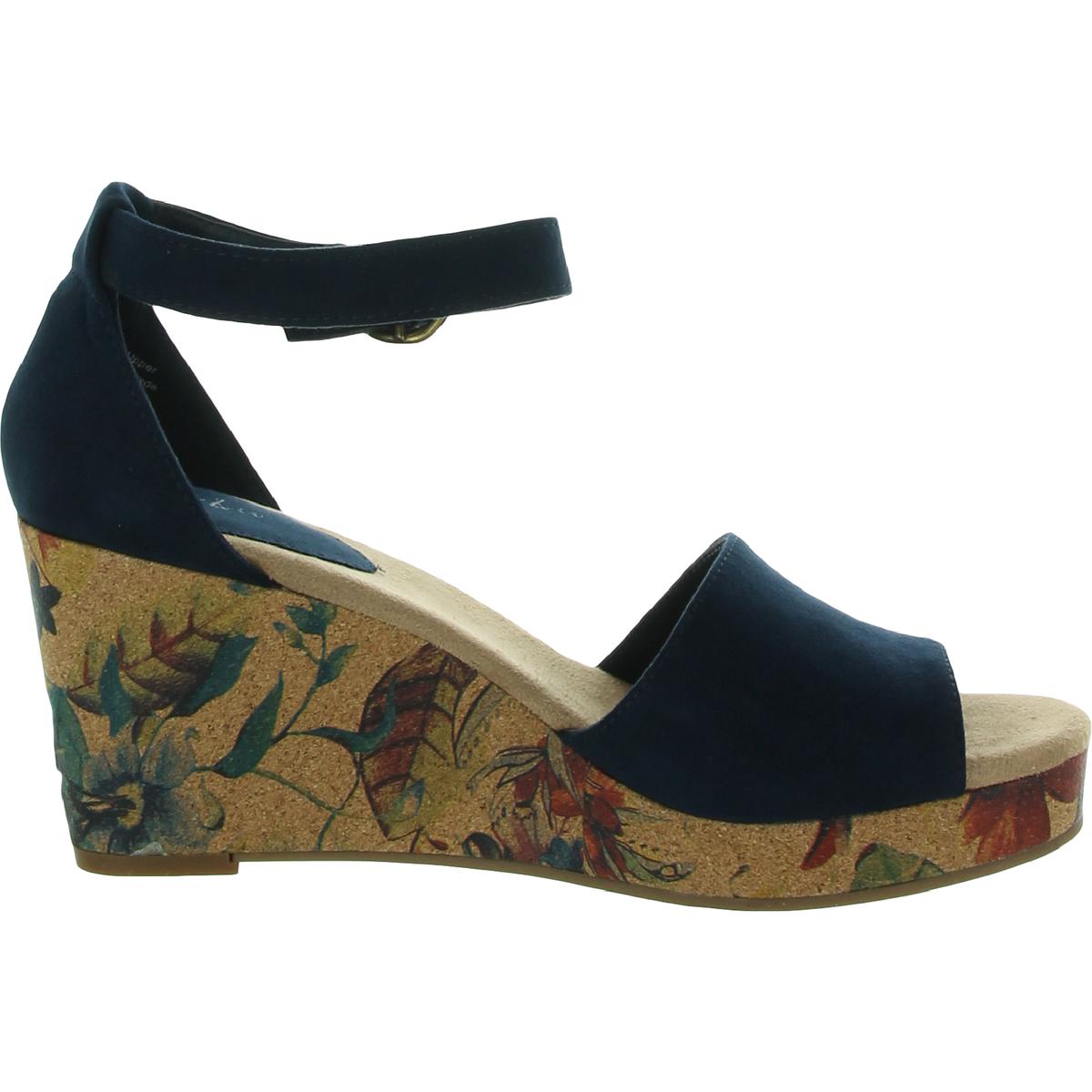 Seleeney Womens Dressy Open Toe Wedge Sandals