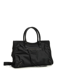 Balenciaga Women "Le City" Large Nylon Bag