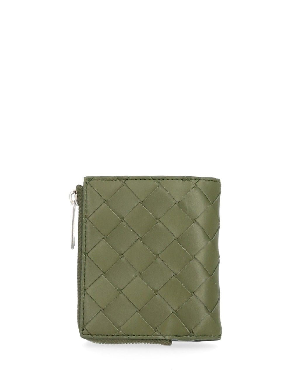 Bottega Veneta Bottega Veneta Men Braided Bi-Fold Wallet
