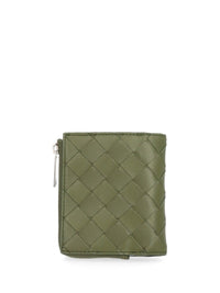 Bottega Veneta Bottega Veneta Men Braided Bi-Fold Wallet