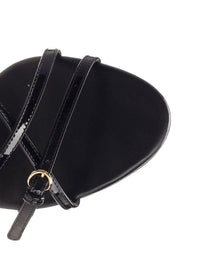 Miu Miu Miu Miu Women Black Patent Sandals