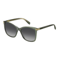 Marc Jacobs Marc Jacobs Sunglasses Square Full Rim, Transparent Green Frame and Dark Grey Gradient Lens MJ1106/S0B599O