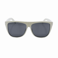 Saint Laurent Sunglasses Square Full Rim, Havana/Black Frame and Grey Lens SL1010