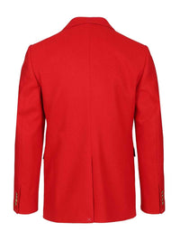 Celine Men Tailored Blazer In Lined Wool Flannel