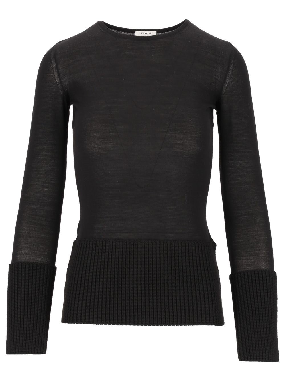 Alaïa Alaïa Women Crew-Neck Sweater