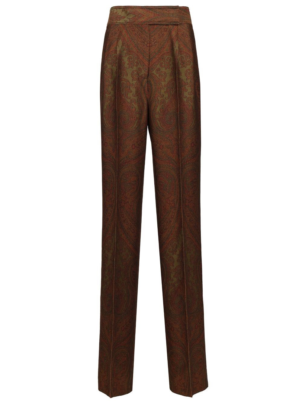 Etro Women Jacquard Trousers