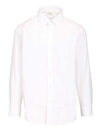 Saint Laurent Saint Laurent Men Cassandre Shirt In Stretch Cotton Poplin