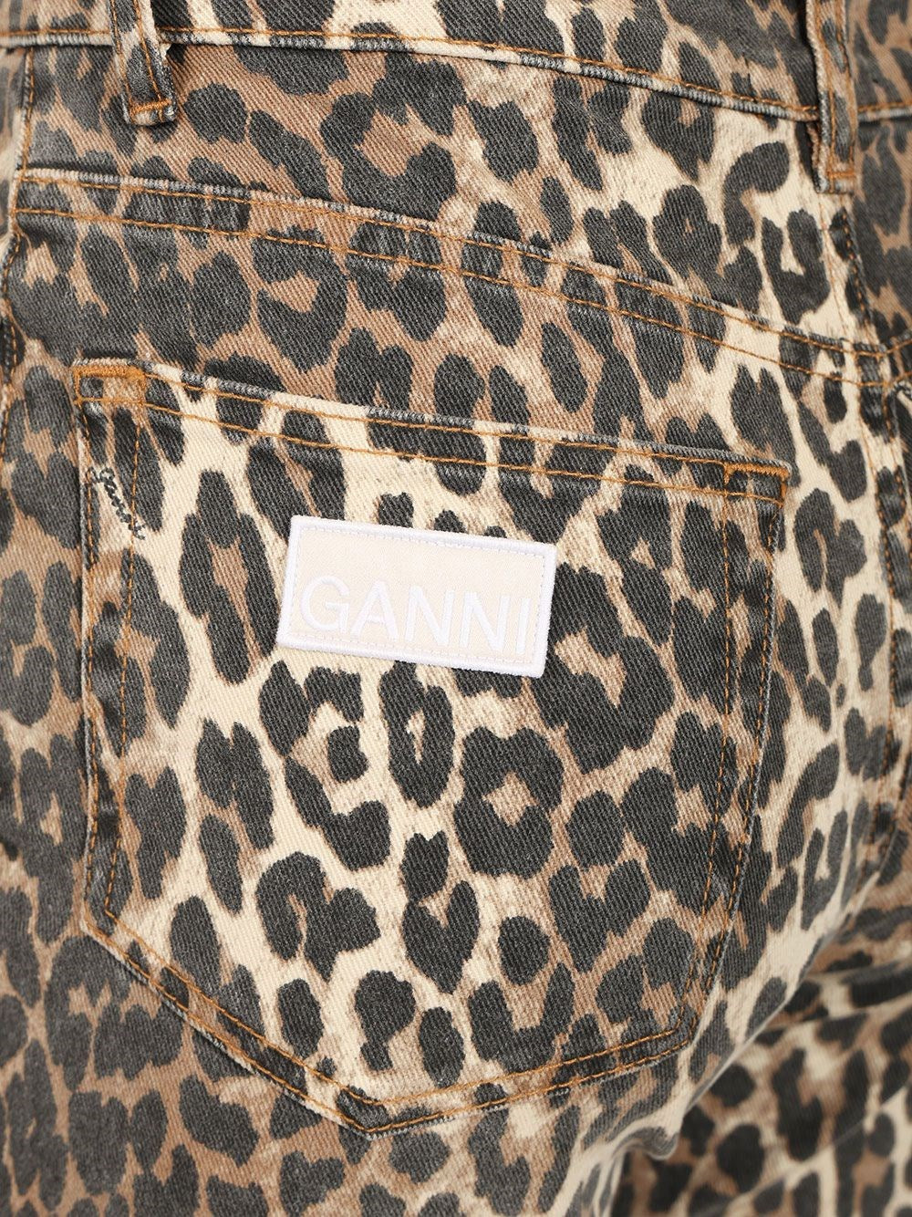 Ganni Ganni Women Jeans Cropped