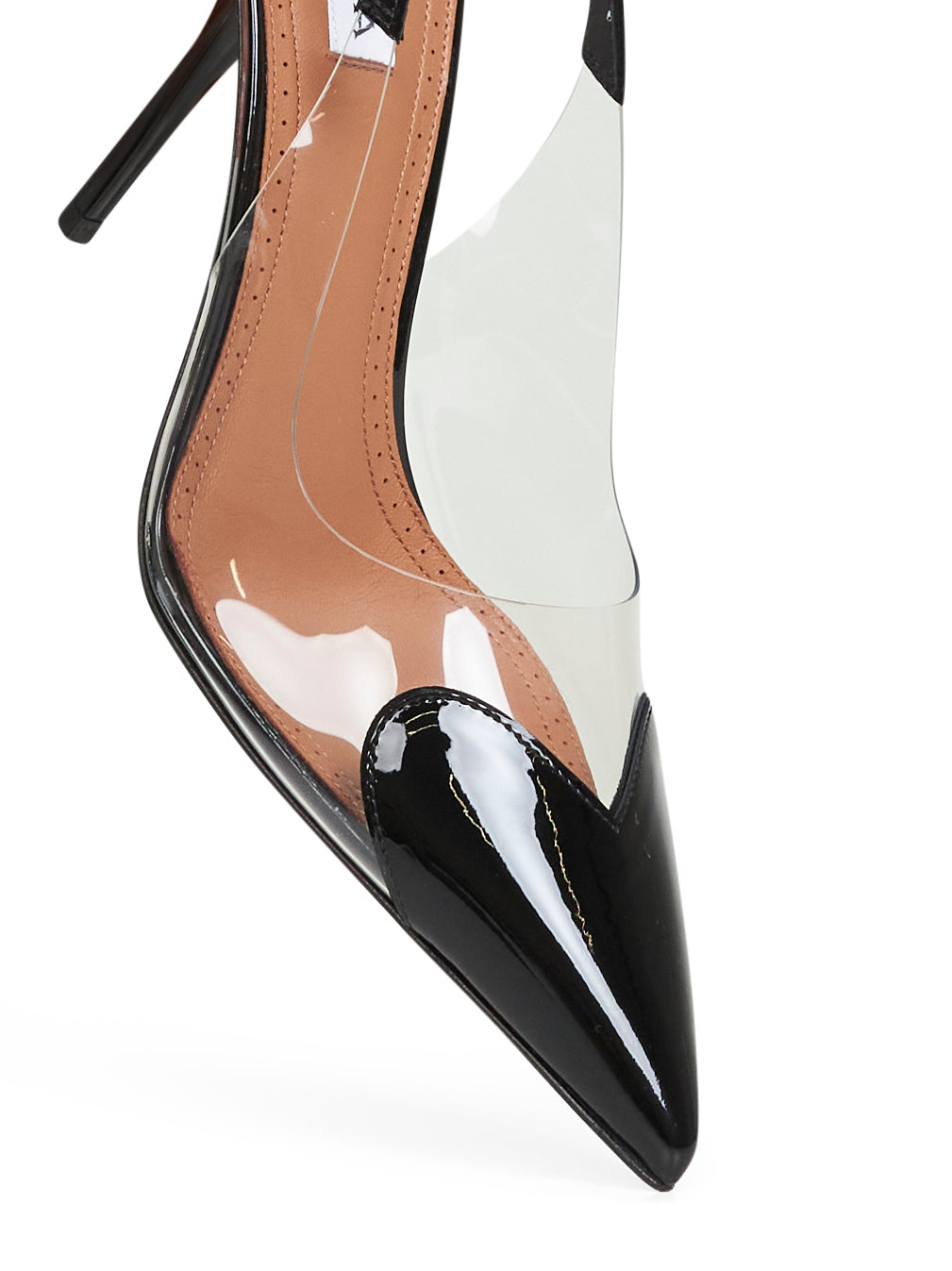 Alaïa Women Black Le Cœur Slingback Pumps