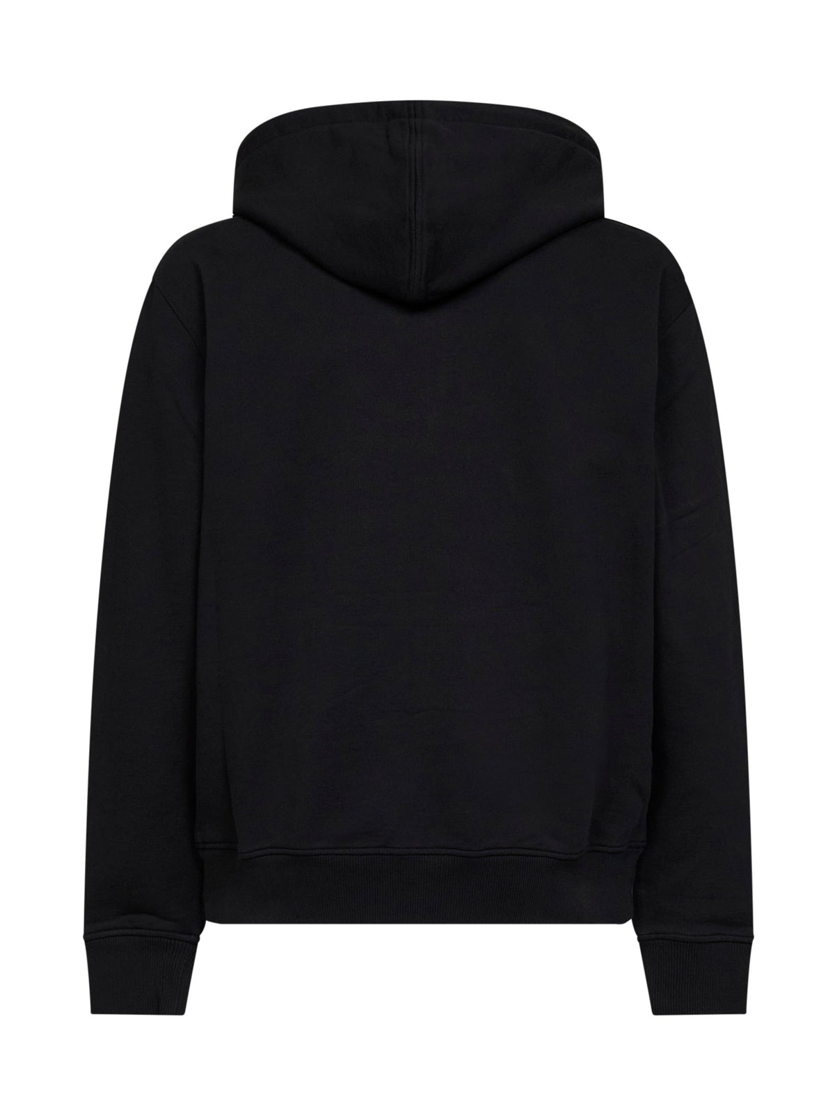 AMI PARIS Ami Paris Men Black Cotton Ami De Cœur Zip-Up Hoodie