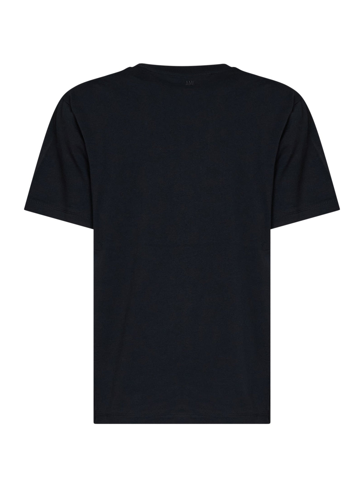 AMI PARIS Ami Paris Women Black Cotton Jersey Ami De Cœur T-Shirt