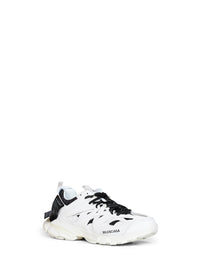 BALENCIAGA Balenciaga Men Black And White Polyurethane And Cotton Track Shirt Sneakers