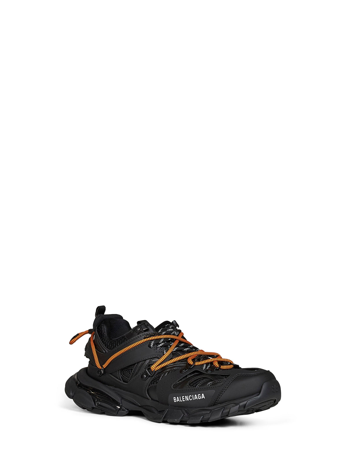 BALENCIAGA Balenciaga Men Black Track Trail Laces Sneakers