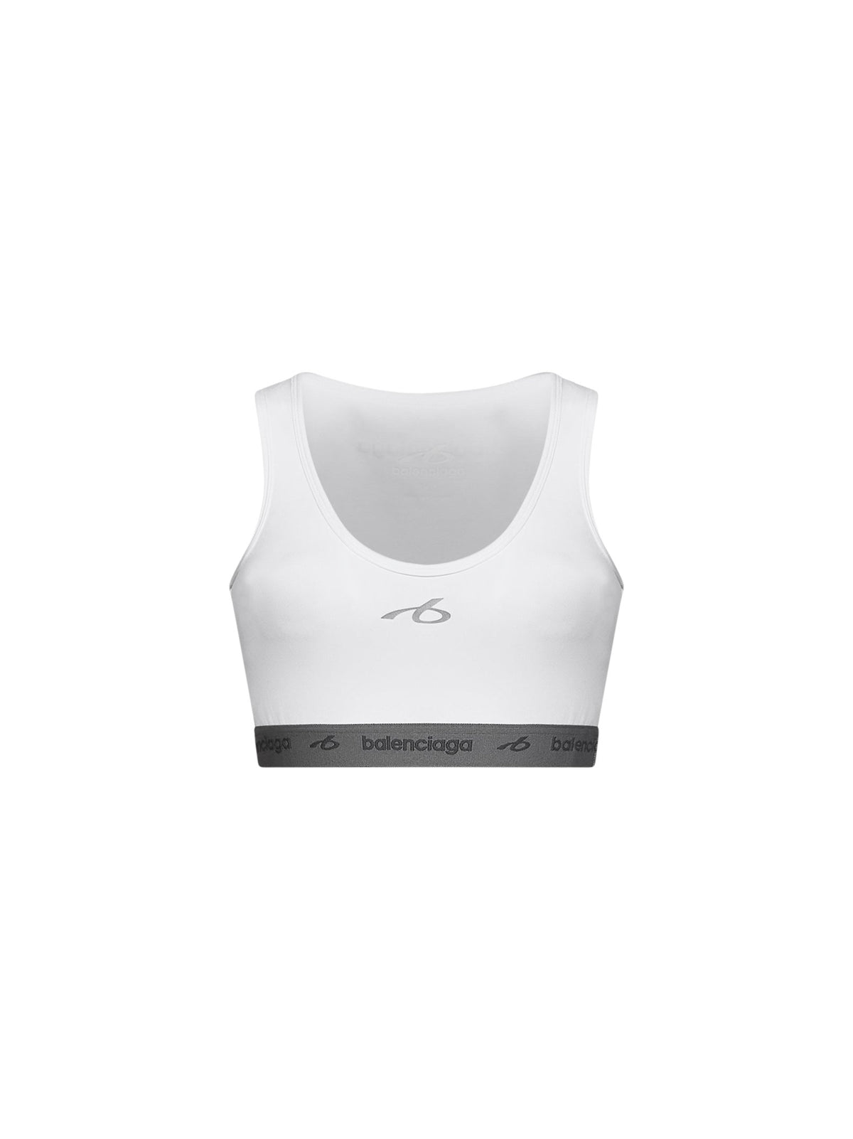 BALENCIAGA Balenciaga Women White Techwear Bra Tank Top