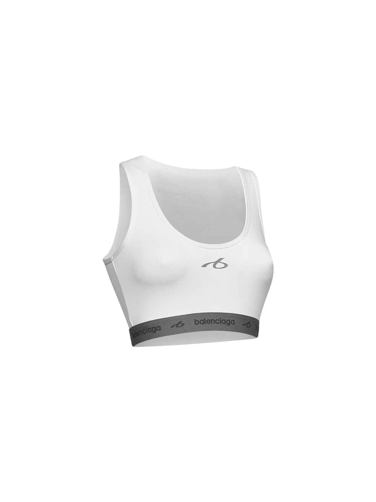 BALENCIAGA Balenciaga Women White Techwear Bra Tank Top
