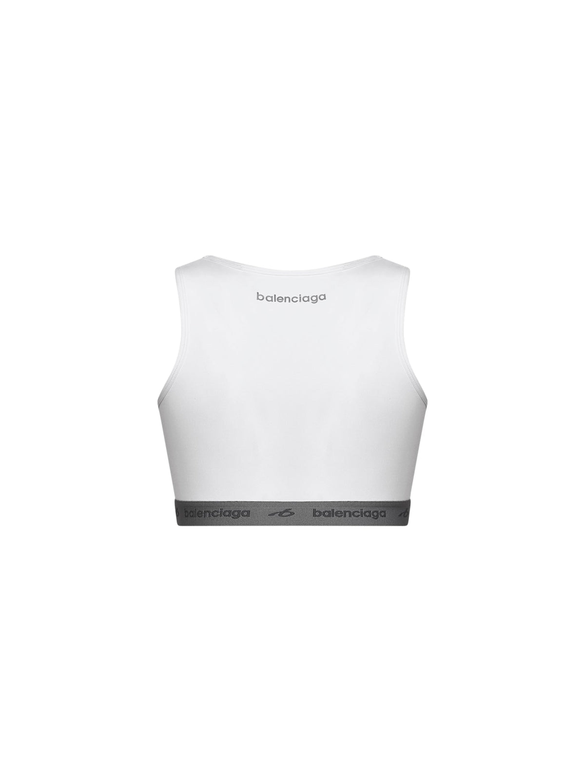 BALENCIAGA Balenciaga Women White Techwear Bra Tank Top