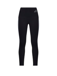BALENCIAGA Balenciaga Women Black And White Technical Fabric Techwear Leggings