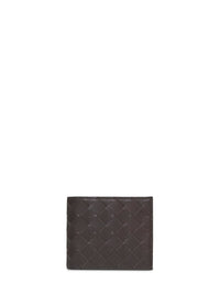 BOTTEGA VENETA Bottega Veneta Women Brown Bi-Fold Intrecciato Wallet
