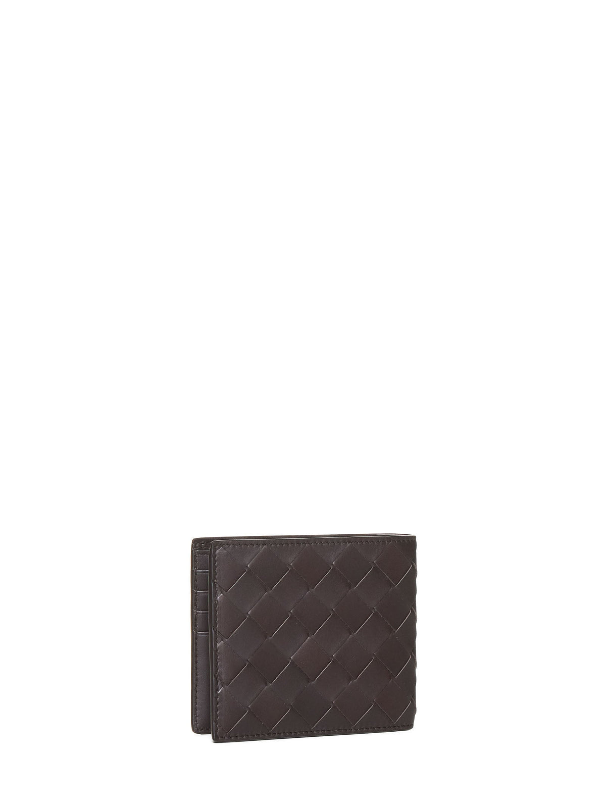 BOTTEGA VENETA Bottega Veneta Women Brown Bi-Fold Intrecciato Wallet