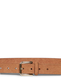 Brunello Cucinelli Men Light Brown Reversed Leather Belt
