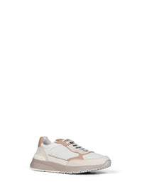 Brunello Cucinelli Men White Nubuck And Suede Sneakers