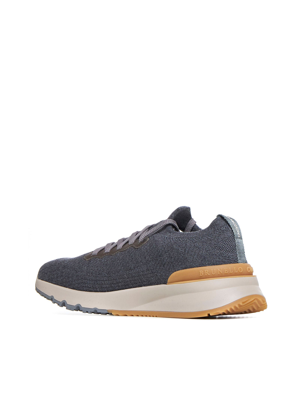 BRUNELLO CUCINELLI Brunello Cucinelli Men Wool Knit Sneakers