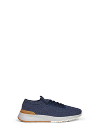 BRUNELLO CUCINELLI Brunello Cucinelli Men Denim Wool Knit Runners