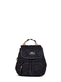 BURBERRY Burberry Women Black Horseshoe Mini Backpack