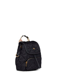 BURBERRY Burberry Women Black Horseshoe Mini Backpack