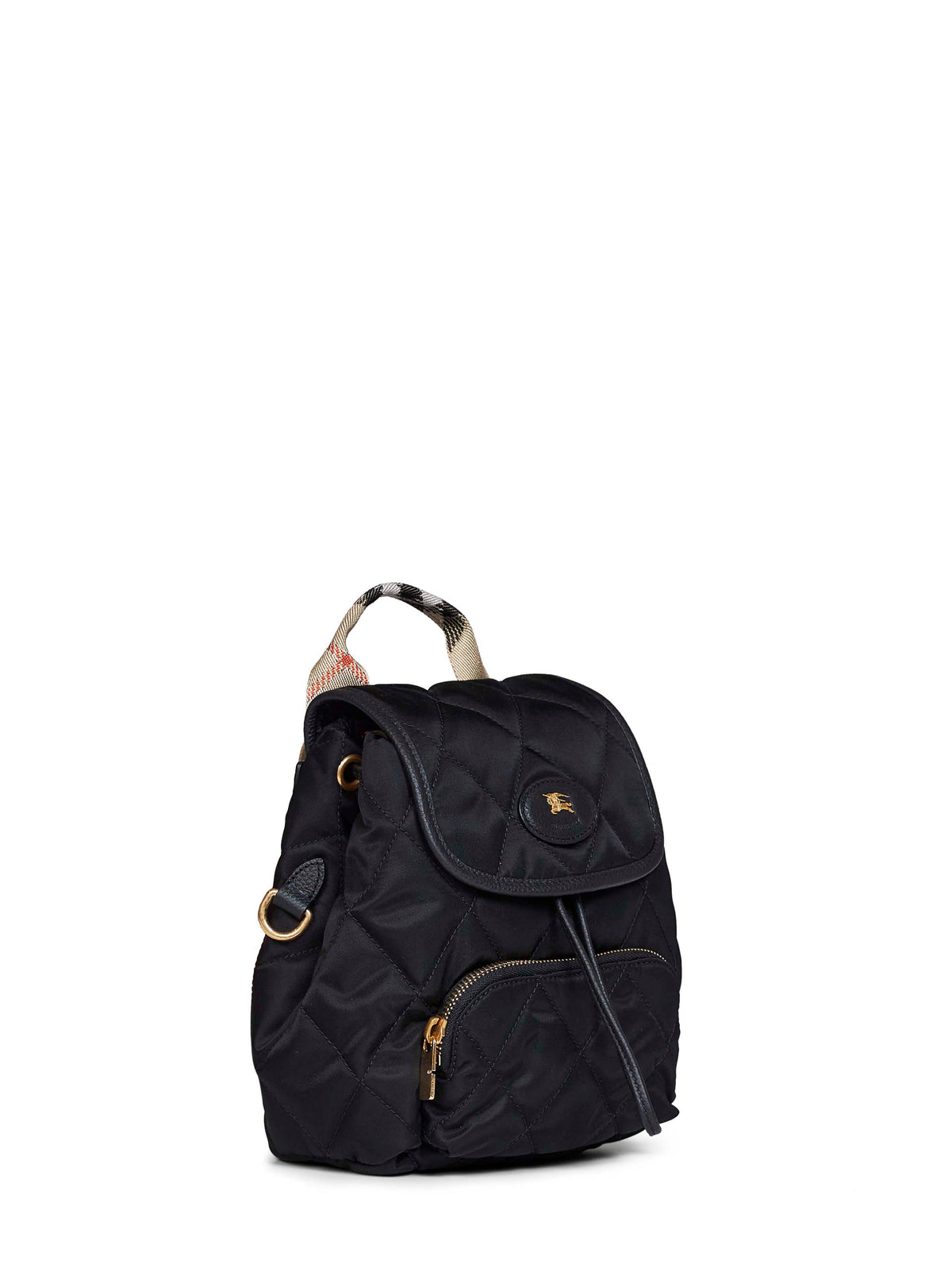 BURBERRY Burberry Women Black Horseshoe Mini Backpack
