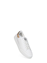 BURBERRY Burberry Men White Smooth Leather Set Sneakers With Check Insert