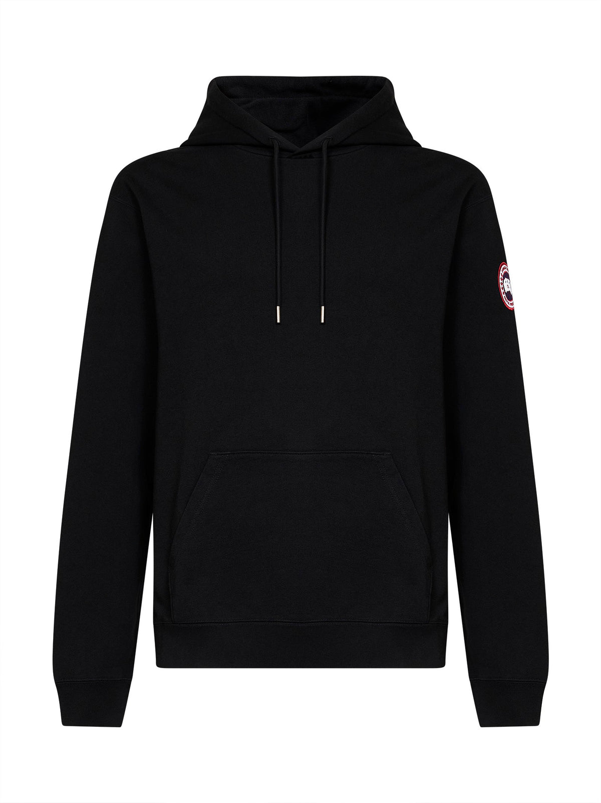 CANADA GOOSE Canada Goose Men Black Huron Hooded Sweatshirt
