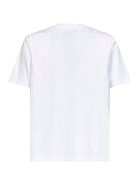 Casablanca Men White Cotton Jersey Casablanca Diamond Logo T-Shirt